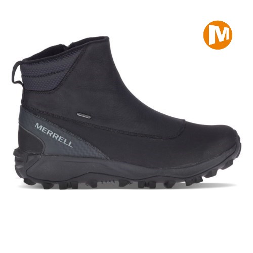 Pánské Zimní Boty Merrell Thermo Kiruna Mid Zip Waterproof Černé (CZ. HBTWK)